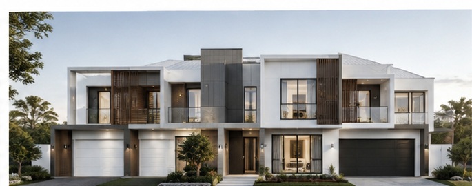 Modern townhouse concept